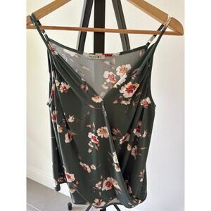Stitch Fix - Beacon Green Rust Floral Camisole Size XL